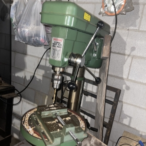 Central Machinery Drill Press | Central Machinery 16 Speed AD Drill Press