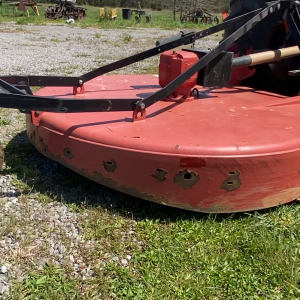 Bush Hog 296 | Kubota M7040 TractorLA1153 Front LoaderBush Hog 296