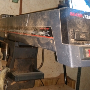 Craftsman Radial Arm Saw | Sears Craftsman 10inch Radial Arm Saw