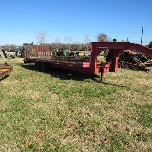 Gooseneck Trailer | 24' x 8' Tandem Axle Gooseneck Trailer