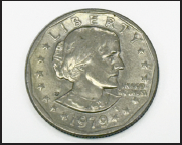 1979 Susan B Anthony 1 | 1979 Susan B. Anthony $1 Dollar Commemorative Philadelphia Mint