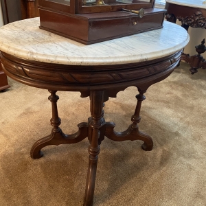 Marble Top Table | Ornate Carved Marble Top Table