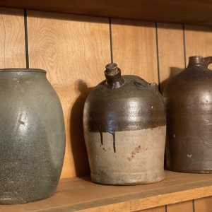 Crocks Jugs Crock Pottery | Crock Pottery, Pitchers, Urns  Gray & Brown Jugs