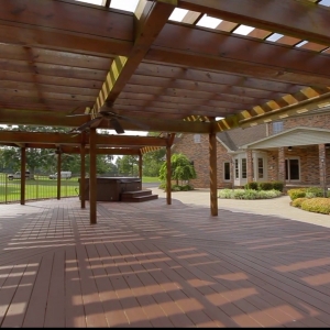 Pergola Covered Back Patio | Outdoor LivingSpacious Back Porch and Deck4190 Murfreesboro Rd, Lebanon TN