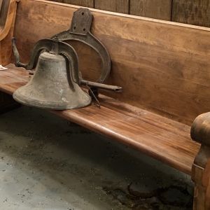 Church Pew | Iron Dinner Bell