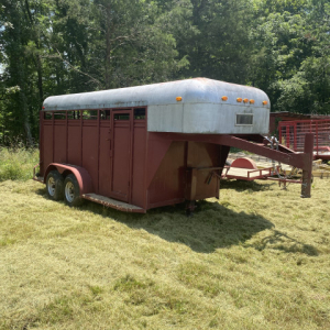 Gooseneck Trailer | 16ft Gooseneck Livestock Trailer