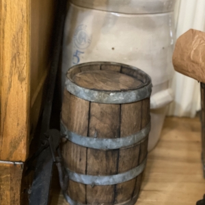 Crocks & Whiskey Barrels