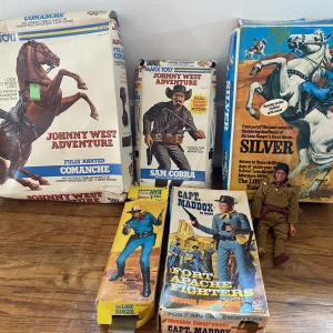 Vintage Western Toys in Box | Lone Ranger, Johnny West and more