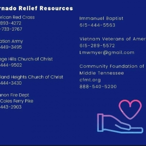 Tornado Relief | Lebanon, Wilson County Tornado Relief Resources
